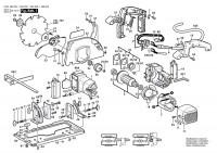 Bosch 0 601 564 003  Circular Hand Saw 220 V / Eu Spare Parts